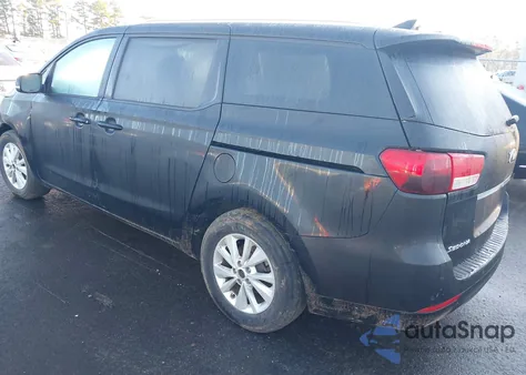 2017 Kia Sedona Lx z USA, uszkodzony, nr VIN KNDMB5C11H6252779
